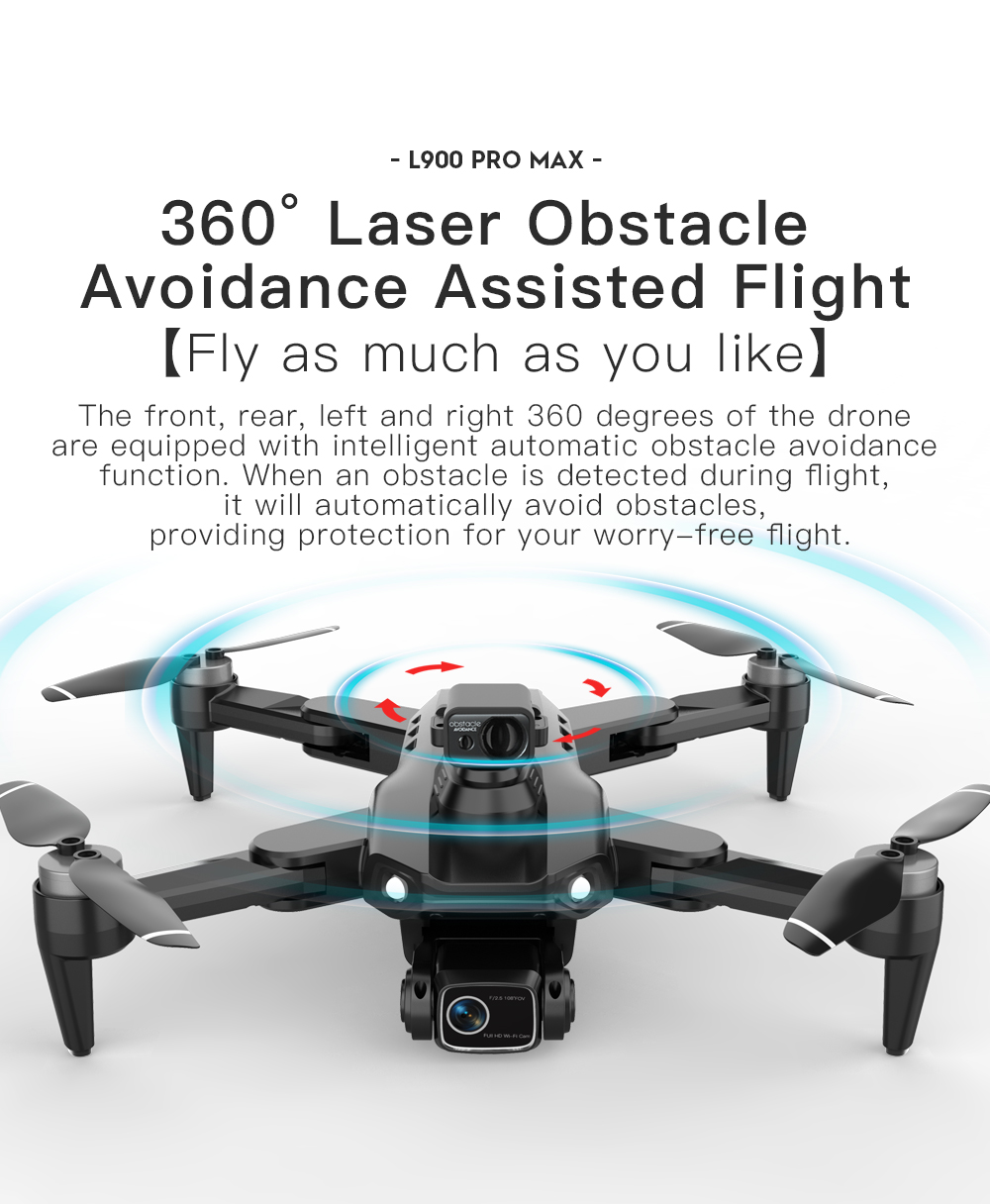 LYZRC L900 PRO MAX Laser obsta - Drone Surveying recension och pris